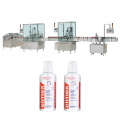 New Design Automatic Mouth Wash Bottling Machine Line